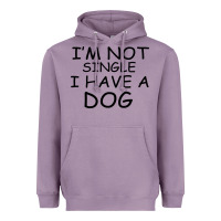 Lavender I m Not Single I Have A Dog Heavyweight Hoodie - Bettercallsaul