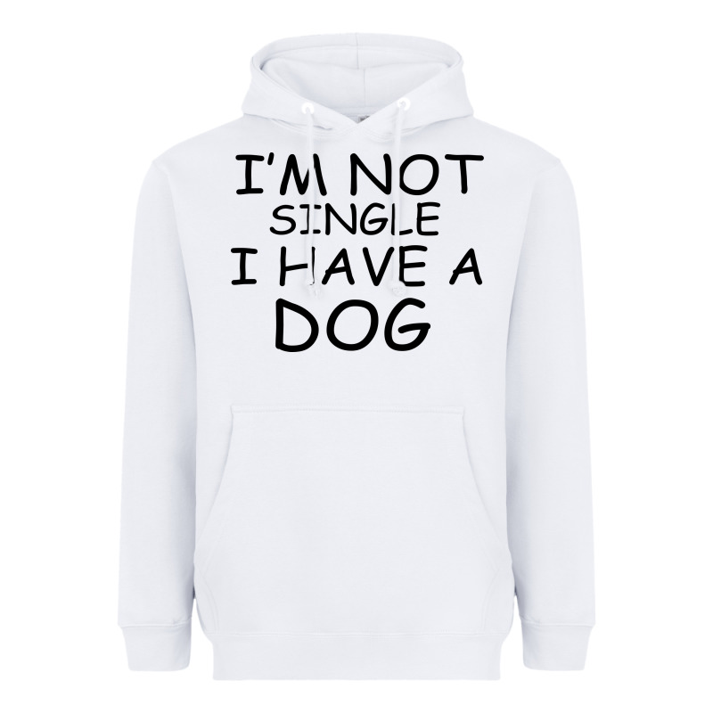 I M Not Single I Have A Dog Heavyweight Hoodie by Bettercallsaul | Teevron