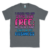 Charcoal Heather 2 places you can stay for free in your lane and ou Classic Tee - MaliasSmallBusiness