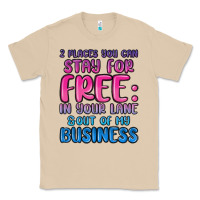 Mushroom 2 places you can stay for free in your lane and ou Classic Tee - MaliasSmallBusiness