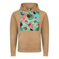 Vintage Camel summer vibes seamless pattern Vintage Hoodie - BundleAndBundleShop