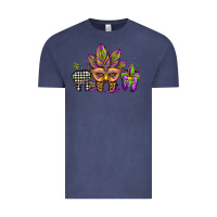 Vintage Denim mardi gras teeth dental assistant Vintage Tee - Jasminsmagicworld