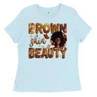 Brown Skin Beauty Ladies Tee | Teevron