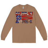 Toasted Coconut batter up pre k Long Sleeve Tee - JahusDesignShop