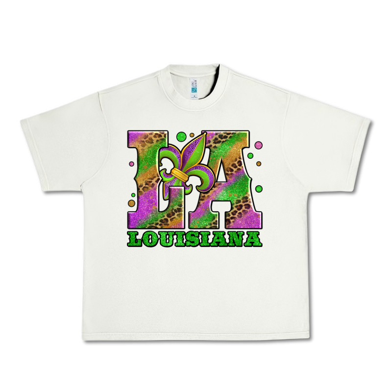 Mardi Gras Louisiana Fleur De Lis Urban Heavy Tee by Jasminsmagicworld | Teevron
