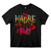 Black madre our lady Heavy Core Tee - CTS Tumbler Store
