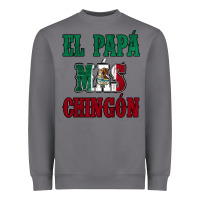Storm El Papa Mas Chingon Mexican Flag Heavyweight Sweatshirt - Jasminsmagicworld