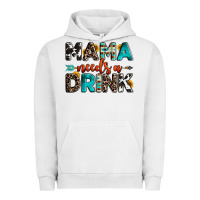 Pigment Lunar Rock mama needs a drink Urban Hoodie - OliviaCreatesArt