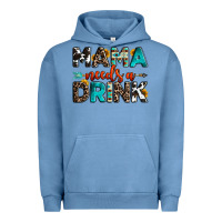 Mama Needs A Drink Urban Hoodie | Teevron