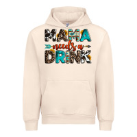 Sandshell mama needs a drink Urban Hoodie - OliviaCreatesArt