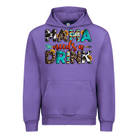 Tulip mama needs a drink Urban Hoodie - OliviaCreatesArt
