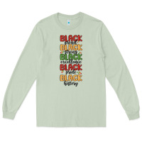 Matcha black history Long Sleeve Tee - MaliasSmallBusiness