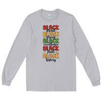 Moon Dust black history Long Sleeve Tee - MaliasSmallBusiness