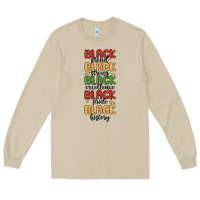 Mushroom black history Long Sleeve Tee - MaliasSmallBusiness