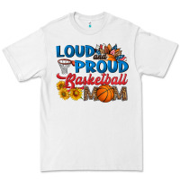 White loud and proud basketball mom Premium Tee - HRA Design Shop