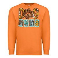 Carrot Dog Mama with Paw Premium Sweatshirt - texasbilliewilder