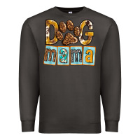 Smoke Dog Mama with Paw Premium Sweatshirt - texasbilliewilder