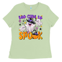 Matcha Too Cute To Spook Ladies Tee - texasbilliewilder