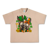 Burro st patricks donkeys with  shamrocks Urban Heavy Tee - AdoDesignShop