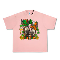 Salmon st patricks donkeys with  shamrocks Urban Heavy Tee - AdoDesignShop