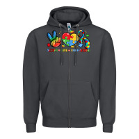 Smoke accept love understand Zipper Hoodie - LillyAllenDesigns