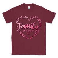 Burgundy family Classic Tee - MaliasSmallBusiness