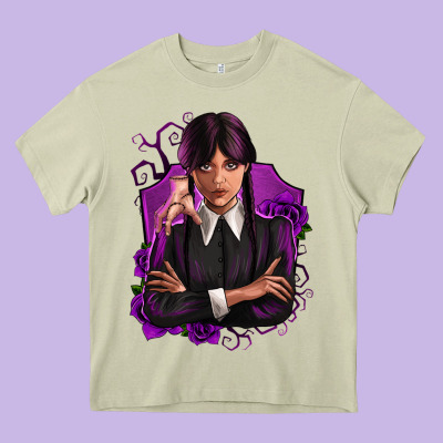Wednesday Heavy Core Tee Designed By Zillion Design Studio