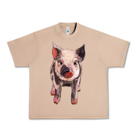 Burro pig Urban Heavy Tee - BarkalooDesign