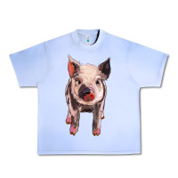Grape Ice pig Urban Heavy Tee - BarkalooDesign