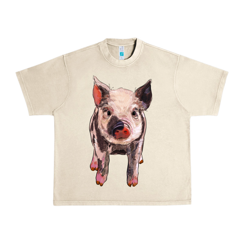 Pig Urban Heavy Tee by BarkalooDesign | Teevron