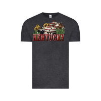 Vintage Black kentucky Vintage Tee - NancyCooperArtShop