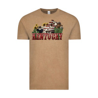 Vintage Coffee kentucky Vintage Tee - NancyCooperArtShop