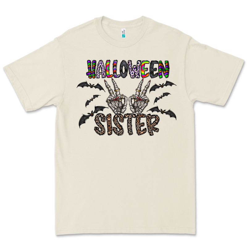 Halloween Sister Premium Tee by CowhideDigitalArt | Teevron