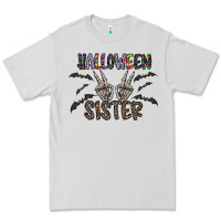 Dove Grey halloween sister Premium Tee - CowhideDigitalArt