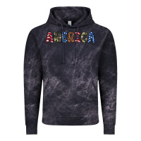 Cloud Black america 4th of july Vintage Hoodie - Artiststas