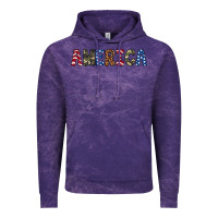 Cloud Purple america 4th of july Vintage Hoodie - Artiststas