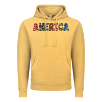 Vintage Mustard america 4th of july Vintage Hoodie - Artiststas