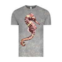 Cloud Rock pink seahorse Vintage Tee - LillyAllenDesigns