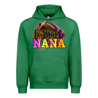 Emerald football nana Urban Hoodie - OliviaCreatesArt