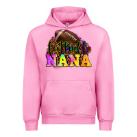 Fuchsia Pink football nana Urban Hoodie - OliviaCreatesArt