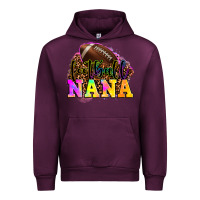 Mauve Wine football nana Urban Hoodie - OliviaCreatesArt
