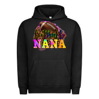 Pigment Black football nana Urban Hoodie - OliviaCreatesArt