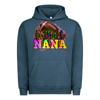 Pigment Midnight Navy football nana Urban Hoodie - OliviaCreatesArt