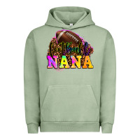 Pigment Oil Green football nana Urban Hoodie - OliviaCreatesArt