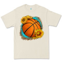 Bone western basketball with sunflower Premium Tee - HRA Design Shop