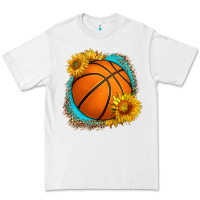 White western basketball with sunflower Premium Tee - HRA Design Shop