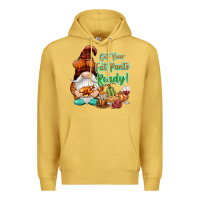 Antique Gold Get your fat pants ready Premium Hoodie - NancyCooperArtShop