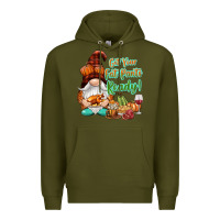 Army Green Get your fat pants ready Premium Hoodie - NancyCooperArtShop