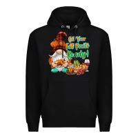 Black Get your fat pants ready Premium Hoodie - NancyCooperArtShop