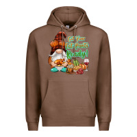 Chestnut Get your fat pants ready Premium Hoodie - NancyCooperArtShop